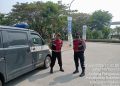 Jaga Jakarta Jaga Bekasi, Patroli Samapta Polsek Babelan Sambangi Jalur Utama Panjibuwono City