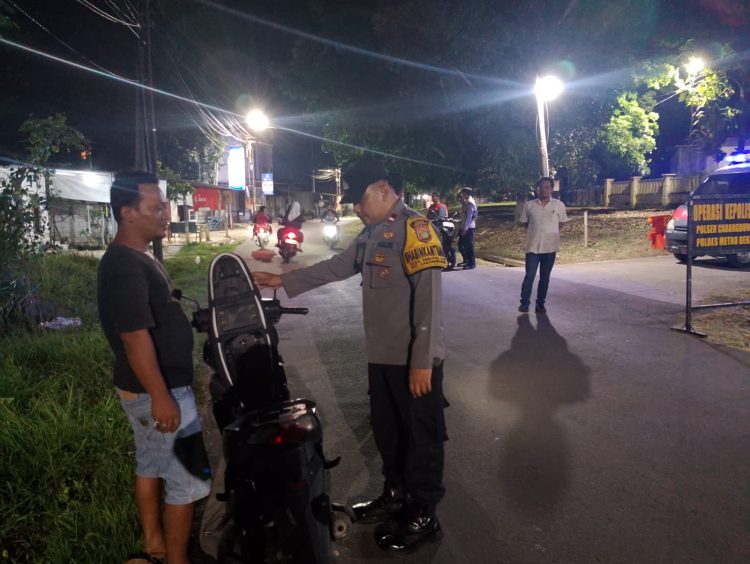 Jaga Jakarta Jaga Bekasi, Polsek Cabangbungin Gelar Razia Stasioner dan Patroli Cegah 3C serta Tawuran