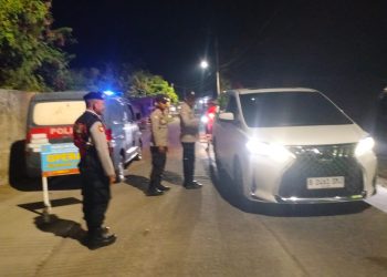 Jaga Jakarta Jaga Bekasi, Polsek Muara Gembong Gelar OKJ di Jembatan Jokowi hingga Perbatasan Karawang