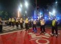 Jaga Jakarta Jaga Bekasi, Polsubsektor Grand Wisata Bersama Security PKD Patroli Pagar Biru Cegah 3C dan Tawuran