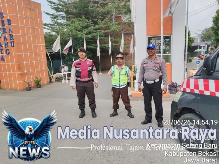 Jaga Jakarta Jaga Bekasi, Polsek Serang Baru Patroli Preventif di Perum Permata Sukasari