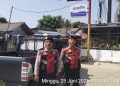 Jaga Jakarta Jaga Bekasi, Polsek Muaragembong Patroli KRYD di Pertokoan Pantai Mekar