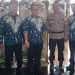 Jaga Jakarta Jaga Bekasi, Bhabinkamtibmas Serang Baru Hadir di Resepsi Warga Sukaragam dan Sampaikan Pesan Kamtibmas