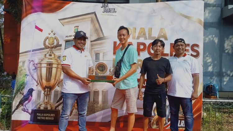 Jaga Jakarta Jaga Bekasi, Piala Kapolres Satukan Kicau Mania di Hari Bhayangkara ke-80