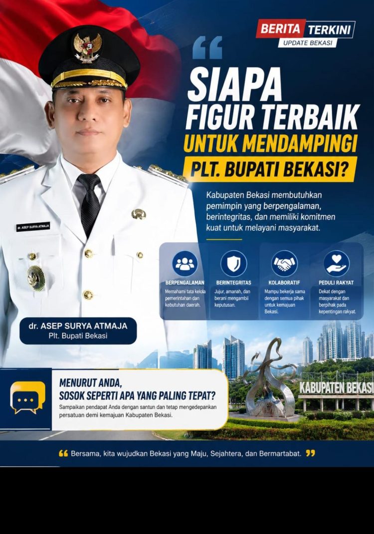 Siapa Figur Terbaik untuk Mendampingi Plt. Bupati Bekasi?