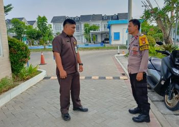 Jaga Jakarta Jaga Bekasi, Bhabinkamtibmas Tambun Utara Sambang Satpam Perum Aston dan Bolton