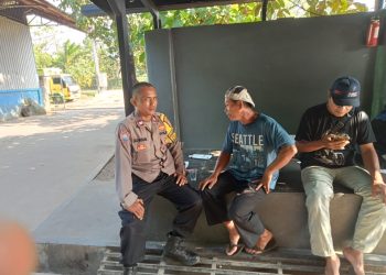 Jaga Jakarta Jaga Bekasi, Bhabinkamtibmas Kedungwaringin Perkuat Kemitraan Warga di Mekarjaya