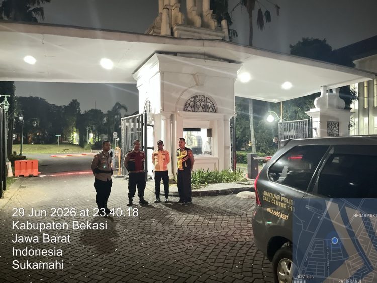 Jaga Jakarta Jaga Bekasi, Polsek Cikarang Pusat Perkuat Patroli Mobile di Kota Deltamas