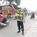 Jaga Jakarta Jaga Bekasi, Polsek Serang Baru Pastikan Kelancaran Arus Lalin