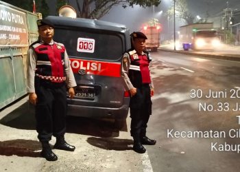 Jaga Jakarta Jaga Bekasi, Patroli Samapta Polsek Cikarang Timur Perkuat Pengamanan Jalur Pantura