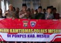 Binmas Polres Mesuji Laksanakan Cooling System, Binluh, Sambang Sekaligus Salurkan Bantuan Ke Ponpes Al-Ikhlas