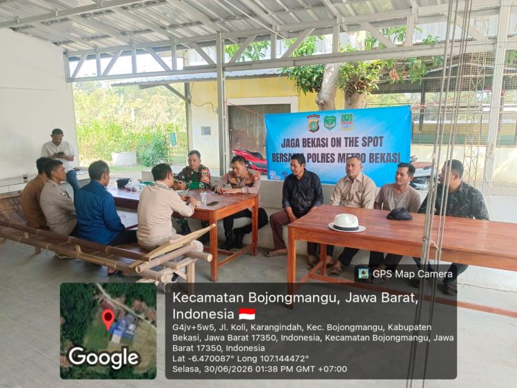 Jaga Bekasi On The Spot, Warga Karang Indah Sampaikan Aspirasi Patroli dan Penerangan Jalan
