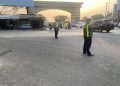 Polsek Cikarang Pusat Atur Arus Sore di Depan Pasar Modern dan Gerbang Meikarta