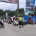 Polsek Babelan Atur Arus Pulang Kerja di Perempatan Warung Gabus Pucung