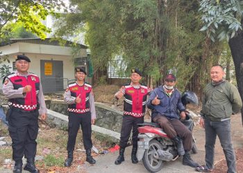 Jaga Jakarta Jaga Bekasi, Patroli Dialogis Polres Metro Bekasi Sambangi Jalan Industri 