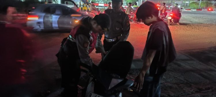 Jaga Jakarta Jaga Bekasi On The Spot, Polsek Cikarang Utara Sisir Area Rawan Cegah Guantibmas