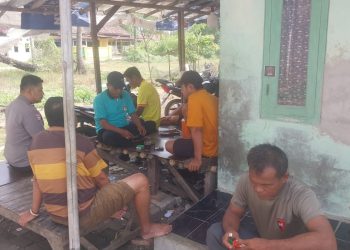 Jaga Jakarta Jaga Bekasi, Bhabinkamtibmas Cabangbungin Ajak Warga Sindangsari Perkuat Kerukunan