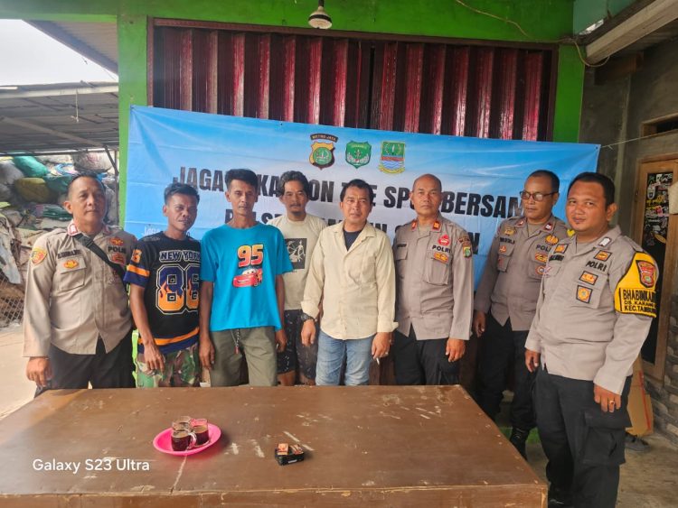 Jaga Bekasi On The Spot, Polsek Tambun Selatan Perkuat Kepedulian Warga Karang Satria terhadap Kamtibmas