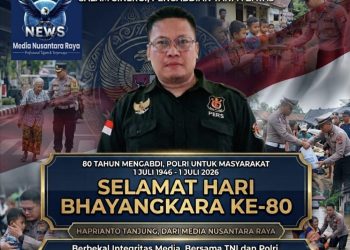 Refleksi 80 Tahun Pengabdian Polri: Media Nusantara Raya Soroti Pentingnya Polisi Humanis yang Dicintai Rakyat