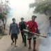 Antisipasi DBD, Warga Perumahan BCM Cikarang Gelar Fogging di RT 06 RW 14