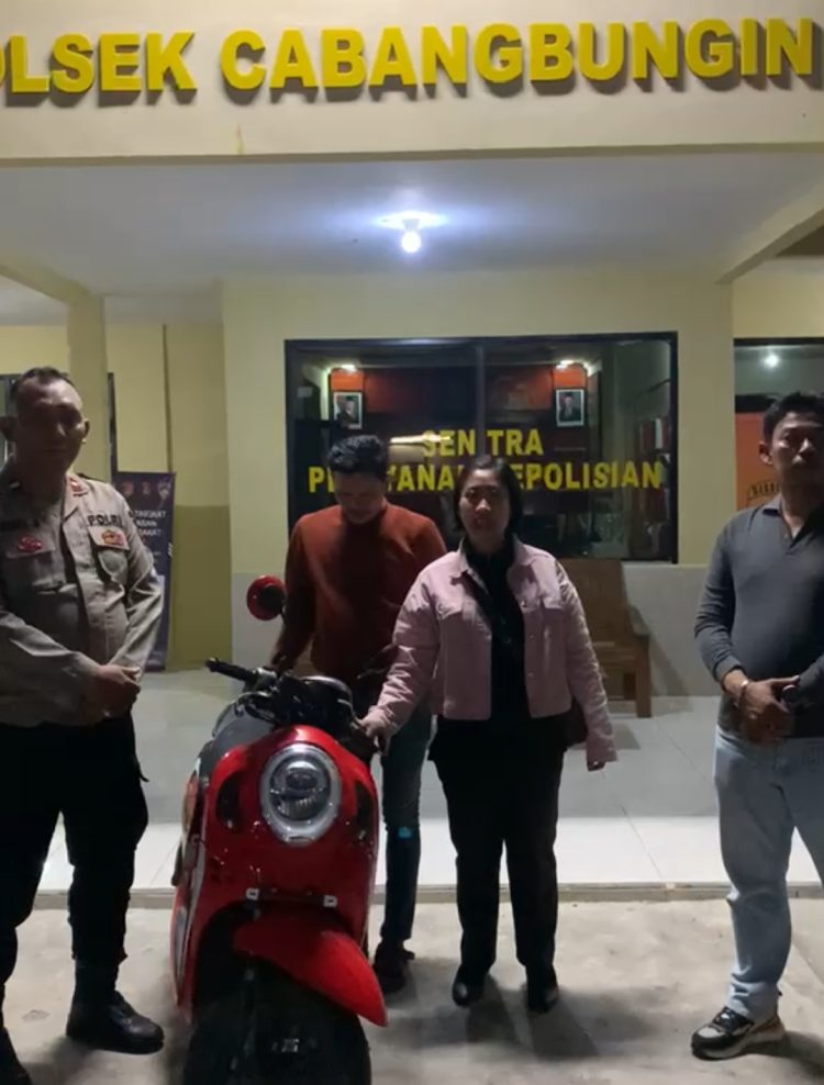 Patroli Antisipasi 3C Berbuah Pengungkapan, Polsek Cabangbungin Amankan Motor Diduga Hasil Curian