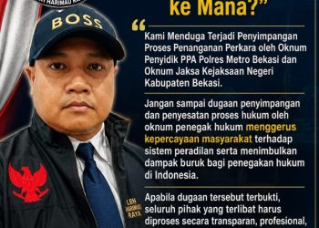 Ketua Umum LBH Harimau Raya : “Hukum Mau Dibawa ke Mana?