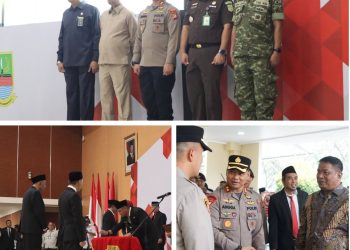 Wakapolres Metro Bekasi Hadiri Pelantikan 1.556 Anggota BPD Masa Bakti 2026–2034