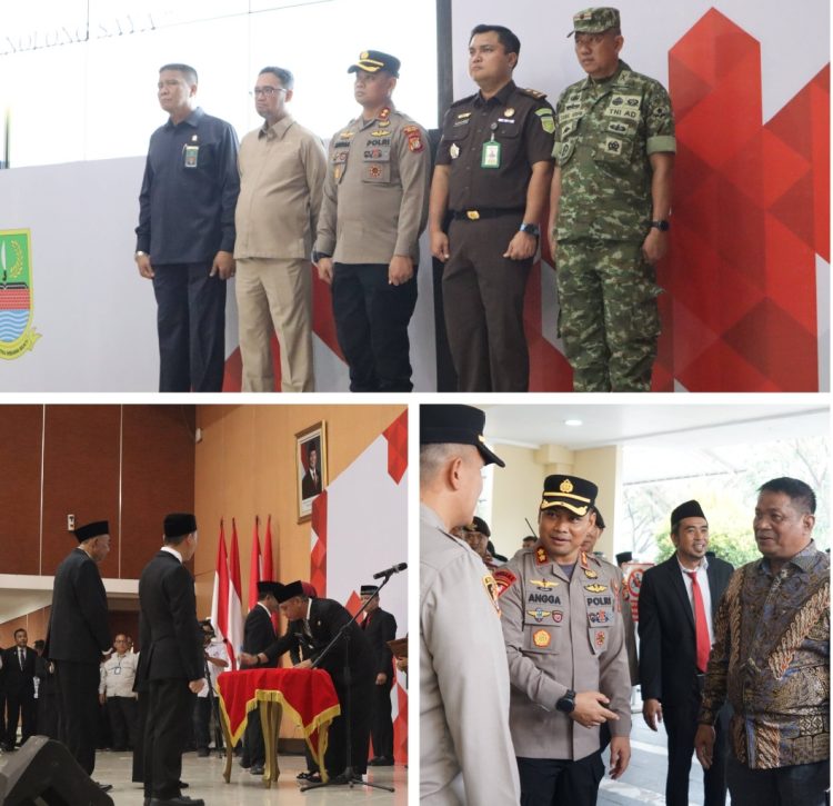 Wakapolres Metro Bekasi Hadiri Pelantikan 1.556 Anggota BPD Masa Bakti 2026–2034