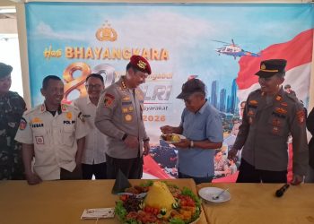 Polsek Muara Gembong Gelar Syukuran Hari Bhayangkara ke-80 Bersama Masyarakat