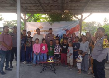 Jaga Jakarta Jaga Bekasi: Polsek Tambelang Meriahkan HUT Bhayangkara ke-80 Bersama Anak-anak