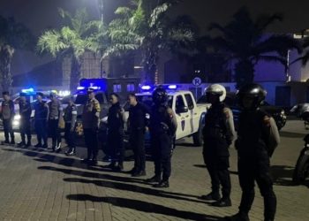 Jaga Jakarta Jaga Bekasi: Polres Metro Bekasi Gelar Patroli Skala Besar Antisipasi Gangguan Kamtibmas
