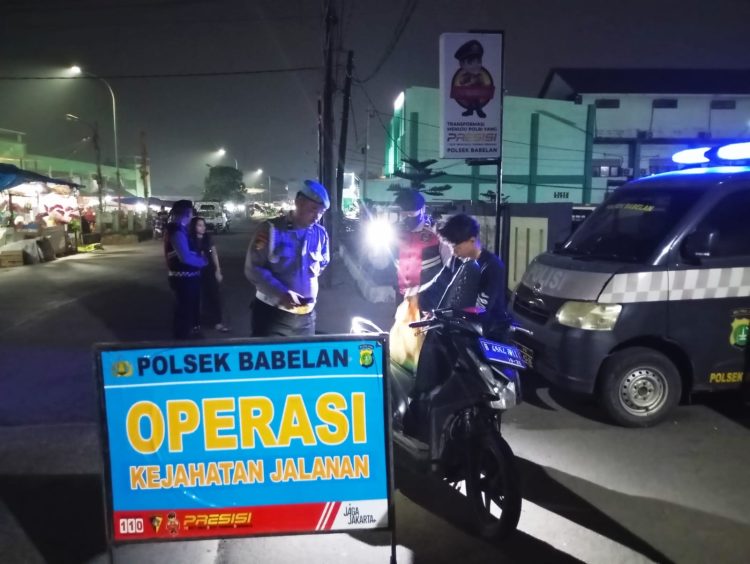 Jaga Jakarta Jaga Bekasi: Polsek Babelan Gelar OKJ Antisipasi 3C dan Tawuran