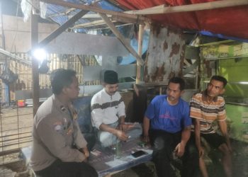 Jaga Jakarta Jaga Bekasi: Bhabinkamtibmas Srimukti Sambangi Tokoh Masyarakat, Sampaikan Imbauan Kamtibmas