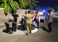 Polsek Muaragembong Gelar Operasi Kejahatan Jalanan di Jembatan Jokowi