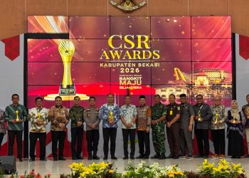 Kasat Binmas Polres Metro Bekasi Hadiri CSR Awards Kabupaten Bekasi Tahun 2026