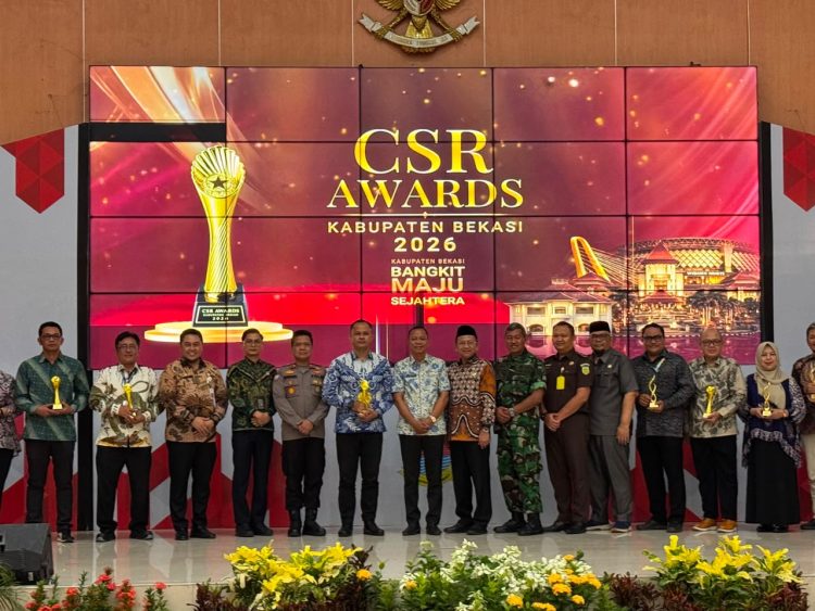 Kasat Binmas Polres Metro Bekasi Hadiri CSR Awards Kabupaten Bekasi Tahun 2026