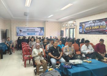 Jaga Jakarta Jaga Bekasi, Polsek Kedungwaringin Nobar Piala Dunia 2026 Bersama Forkopimcam dan Elemen Masyarakat