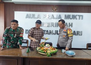 Tasyakuran HUT Bhayangkara ke-80 Warnai Minggon Desa Tanjungsari Cikarang Utara