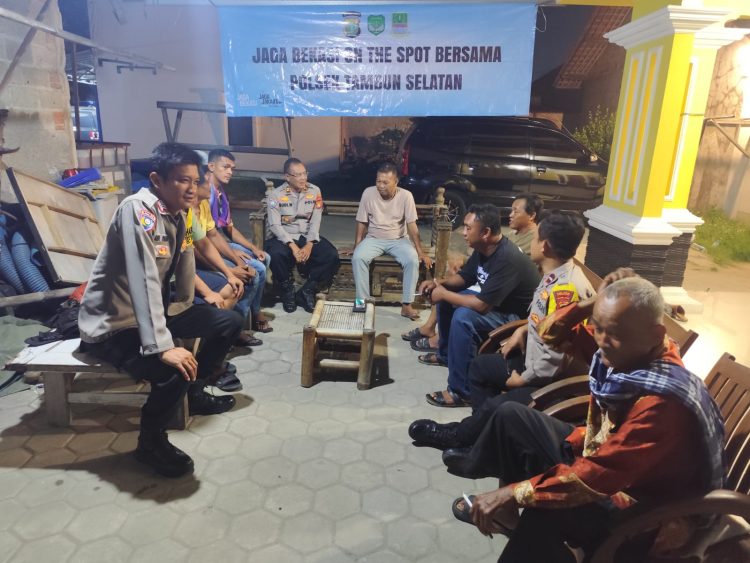 Jaga Jakarta Jaga Bekasi, Polsek Tambun Selatan Ajak Warga Srimukti Perkuat Pengawasan Remaja