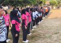 Semarak HUT Bhayangkara ke-80, Polsek Pebayuran Gelar Turnamen Bola Voli Cup Bersama Masyarakat