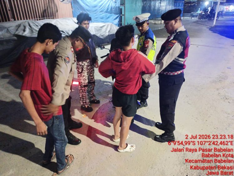 Jaga Jakarta Jaga Bekasi, Polsek Babelan Gelar OKJ untuk Cegah 3C dan Gangguan Kamtibmas