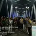 Jaga Jakarta Jaga Bekasi, Patroli Biru Polsek Muara Gembong Perkuat Pengawasan di Jembatan Pantai Mekar–Pantai Bakti