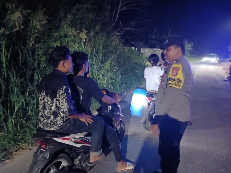 Jaga Jakarta Jaga Bekasi, OKJ Polsek Muara Gembong Perkuat Pengawasan Jalur Pesisir