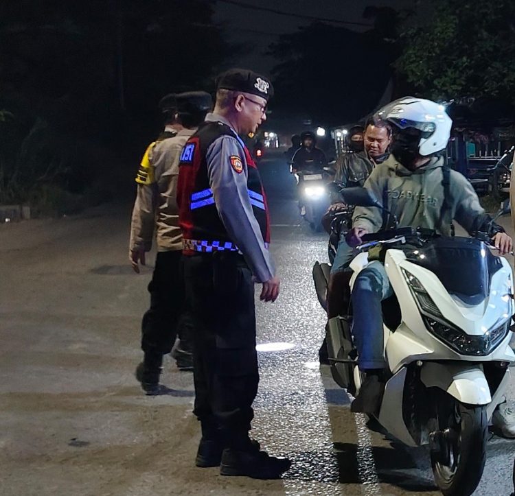 Operasi Kejahatan Jalanan Polsek Cikarang Timur Amankan Motor Tanpa Dokumen Sah