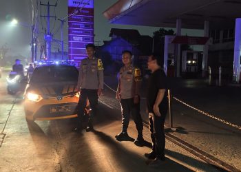 Patroli KRYD Polsubsektor Karang Satria Sisir Sejumlah Titik Rawan di Tambun Utara