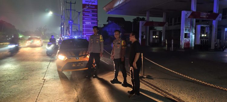 Patroli KRYD Polsubsektor Karang Satria Sisir Sejumlah Titik Rawan di Tambun Utara