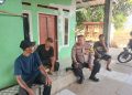 Jaga Jakarta Jaga Bekasi, Bhabinkamtibmas Kedungwaringin Sambangi Warga Karangmekar