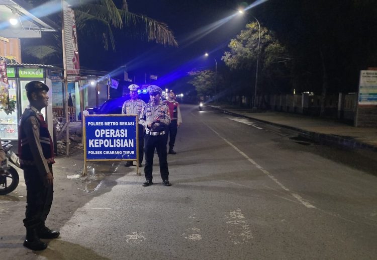 Jaga Jakarta Jaga Bekasi, Polsek Cikarang Timur Amankan Dua Motor Tanpa STNK dalam OKJ