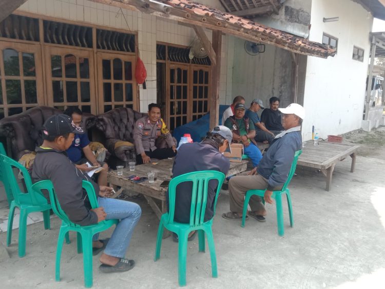 Bhabinkamtibmas Bantarsari Sambangi Warga, Ingatkan Antisipasi Curanmor dan Penipuan Daring