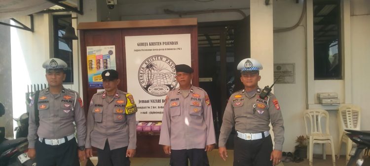 Polsek Kedungwaringin Amankan Ibadah Rutin Umat Nasrani di Lima Lokasi